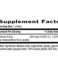 Country Life Vitamin D3 High Potency Non-Fish 10 000 Iu 200 Softgels Certified Gluten Free