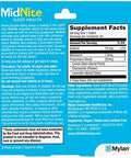 Midnite Natural Sleep Supplement 30 Count Chewable Cherryflavored Tablets Natural Nonhabit Forming Sleep Aid Melatonin Supplement Twin Pack