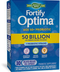 Nature'S Way Fortify Optima Optima Adult 50+ Daily Probiotic, 50 Billion Live Cultures, 7 Strains, 30 Capsules