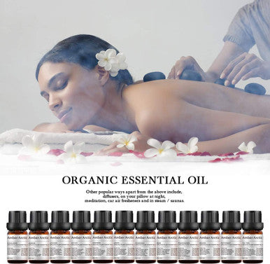 Top 12 Essential Oils Set, 100% Pure Natural Aromatherapy Essential Oil Gift Set(Rose, Jasmine, Vetiver, Chamomile, Sandalwood,Tea Tree, Frankincense, Cinnamon, Lavender, Lenmon, Orange, Peppermint)