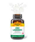 Country Life Zinc Lozenges With Vitamin C Supports Immune Health Cherry Flavor 60 Lozenges Certified Gluten Free Certified Vegan Certified Halal