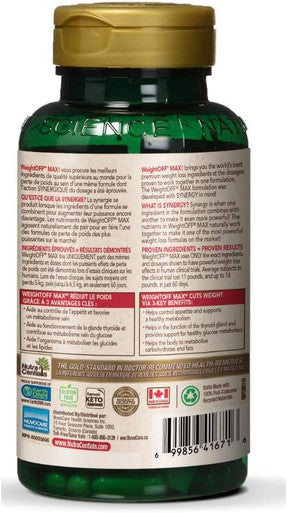 NutraCentials NWOM1001 WeightOFF Max-Weight Loss Formula, 45-Veggie Caps, 45-Count
