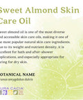 Aura Cacia Sweet Almond Skin Care Oil GC/MS Tested for Purity 480ml 16 fl. oz.