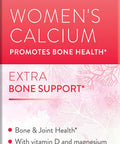 CATALO Womens Calcium Support Strong Bone and Delay Bone Loss Promote Joint Mobility 600mg Plant Based clinically Proven Algae Calcium per Serving with Vitamin D3 60 Tablets