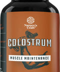 Natures Craft Bovine Colostrum Capsules with Immunoglobulin G - Colostrum Supplement and Muscle Builder for Gut Health Joint Support Immune Health Bone Strength and Brain Support Probiotic Supplement