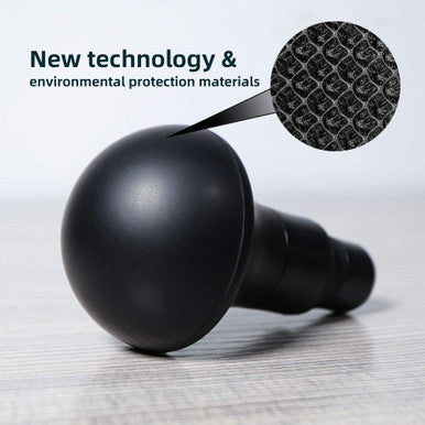 Soft Smooth Deep Tissue Percussion Massage Gun Attachment Head Flex For Workout Recovery And Muscle Sore Pain Relief, Compatible To Most Massage Guns With 18.9Mm Diameter Heads