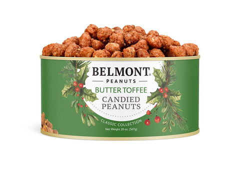 Belmont Peanuts Gourmet Sea-Salted Virginia Peanuts, 20 oz (1 Pack) ÃƒÂ¢Ã¢â€šÂ¬Ã¢â‚¬Å“ Only 3 Simple Ingredients, No Preservatives, 7g Protein ÃƒÂ¢Ã¢â€šÂ¬Ã¢â‚¬Å“ A Premium, Salty, Crunchy, Hand Seasoned Snack
