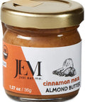JEM Cinnamon Maca Almond Spread 36 G/ 1.27 Oz 36 gram