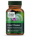 Gaia Herbs Liver Cleanse Liquid Phyto-Capsules, 60 Count
