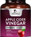 Nature'S Nutrition Apple Cider Vinegar Capsules for Detox & Cleanse - 1877mg per Serving - ACV Pills with Digestion Gut Health & Natural Weight Support - Extra Strength - Non-GMO Supplement - 60 Vegetarian Capsules