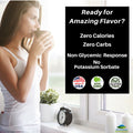 Pure Mountain Botanicals Organic Liquid Stevia Sweetener Alcohol And her Sweet Sugar Substitute Drops - 2Oz Glass Bottle