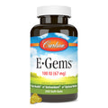 Carlson EGems 100 IU Heart Health and Optimal Wellness Antioxidant 250 soft gels