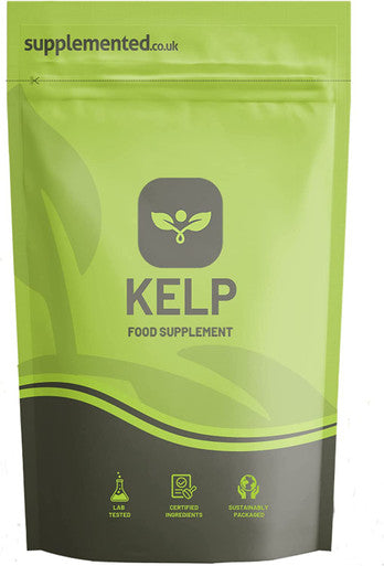 Kelp 500mg 360 Tablets - Sea Kelp Supplement, Natural Source of Iodine UK Made. Pharmaceutical Grade