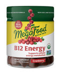 MegaFood Vitamin B12 Energy Gummies Vegan With Methyl B12 Vitamins to Support Cellular Energy Production Cranberry Daily Vitamin B12 Supplement USDA Organic 70 Gummies 35 Servings