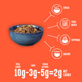 Lakanto Cinnamon Almond Crunch Granola - Delicious Snack Quick Breakfast Cereal Keto Friendly Monk Fruit Sweetener No Sugar Added Vegan Gluten Grain Low Net Carbs (11 Oz)