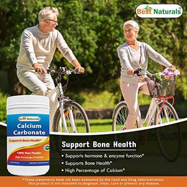 Best Naturals Calcium Carbonate Powder 1 Pound Food Grade (16 Oz (Pack Of 1))