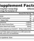 Evlution Nutrition FiberMode Fiber Plus Probiotic - 5 Grams of Fiber, Digestive Health, 1 Billion CFU Probiotics, Immune Support, 30 Servings, Unflavored