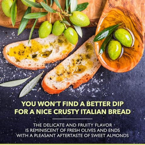 Frantoia Extra Virgin Olive Oil, 101.4 Fl Oz (3L Tin) ÃƒÂ¢Ã¢â€šÂ¬Ã¢â‚¬Å“ Award-Winning Sicilian EVOO Made from Biancolilla, Nocellara del Belice & Cerasuola Olives ÃƒÂ¢Ã¢â€šÂ¬Ã¢â‚¬Å“ Cold-Pressed within 24 Hours for Fresh, Fruity Flavor