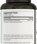LES Labs Magnesium Citrate NonGMO Supplement 750mg 120 Capsules