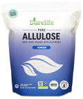 Durelife Allulose sweetener, 5 lb 100% Pure No Erythritol powdered Sugar Substitute, NON-GMO Project Verified, Keto Certified, OU kosher, No Fillers, Zero Calories sugar alternative 5 Lbs