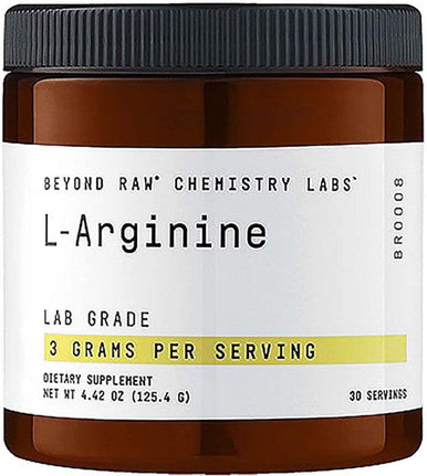 Beyond Raw Chemistry Labs L-Arginine Powder Fuels Exercise And Supports Recovery 30 Servings