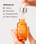 JUMISO All Day Vitamin Serum Brightening Balancing Facial Serum Vitamin C A B D E Serum with Vitamin Korean Skincare Skin brightening soothing Vegan serum Vitamin tree extract 86.14 Niacinamide 20000ppm1.01 fl oz serum