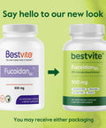 Bestvite Fucoidan Extract 500mg (Standardized to 85% Fucoidan) (120 Vegetarian Capsules) No Fillers - No Stearates - No Flow Agents