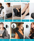 Gifts For Mom, Shiatsu Neck And Back Massager, Neck Massager For Pain Relief Deep Tissue, Kneading Electric Shoulder Massagers For Home, Office, Back Massager Gifts For Family