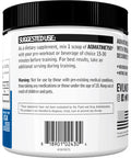 Evlution Agmatine Sulfate Nitric Oxide Powder Nutrition High Strength Agmatine Sulfate Powder Nitric Oxide Supplement for High Intensity Muscle Growth Recovery and Performance - Unflavored