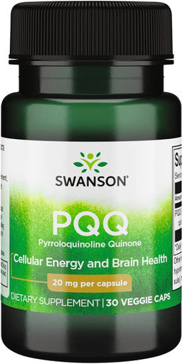 Swanson Pqq Pyrroloquinoline Quinone 20 Milligrams 30 Veg Capsules