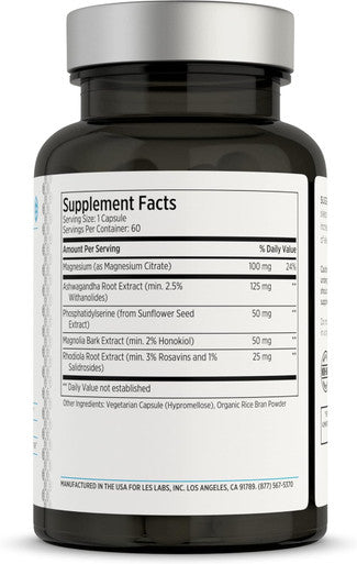 Les Labs Cortisol and Metabolic Health Support Duo- Cortisol Health and Thyroid Support to Help with Balanced cortisol Response and metabolic Health