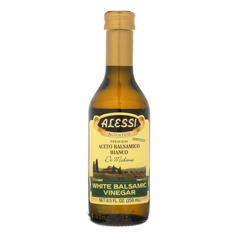 Alessi Foods White Balsamic Raspberry Blush Vinegar, 8.5 oz, Red