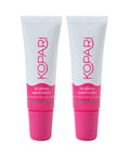 Kopari Coconut Lip Glossy Watermelon, 2 Pack - Hydrating and Moisturizing Coconut Oil, Vitamin E and Shea Butter Lip Gloss With 100% Organic Coconut Oil, Non GMO, Vegan Sulfate Free
