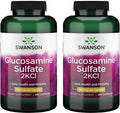 Swanson Glucosamine Sulfate 2Kcl 500 Milligrams 250 Capsules (2 Pack)