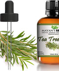 Tea Tree Oil - 100% Pure and Natural Therapeutic Grade Australian Melaleuca Backed by Medical Research - Huge 4 oz Glass bottle