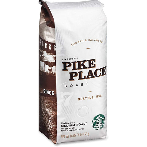 Starbucks Whole Coffee Beans, Medium Roast Hot or Iced Coffee, Pike Place Roast, 28 oz ÃƒÂ¢Ã¢â€šÂ¬Ã¢â‚¬Â¹