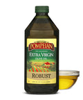 Pompeian Robust Extra Virgin Olive Oil - 68 fl oz (2 L) | First Cold Pressed Olive Oil for Cooking - Full-Bodied Taste for Dressings and Marinades - Value Size