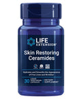 Life Extension Skin Restoring Ceramides - Promotes Hydration & Encourages Healthy Ceramide Levels In Skin - Once-Daily Oral Supplement - Non-Gmo, Gluten- 30 Liquid Vegetarian Capsules