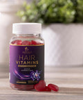 Hair Growth Supplement Gummy For Stronger, Radiant Hair, Skin & Nails - Hair Vitamins With Biotin 5000 Mcg And Vitamin E & C, Nature'S Extra Strength Hair Vitamins For Women & Men - 60 Gummies