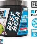 BPI Sports Best BCAA - Building Blocks of Protein and Muscle - Post-Workout Recovery - Weight Loss Support - Fruit Punch, 30 Servings, 300 grams
