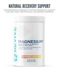 Revive Md Magnesium Powder Supplement - Magnesium Carbonate & Taurate Powder Drink Supports Healthy Bones Muscles & Nerves - Vegan-Friendly Gluten-Free & Soy-Free (Raspberry Lemonade 30 Servings)