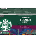 Starbucks K-Cup Coffee Pods, Dark Roast Hot or Iced Coffee, French Roast, 96 Keurig Pods