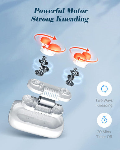 Careboda Neck And Back Massager, Shiatsu Shoulder Massage Pillow With Soothing Heat, 3D Kneading Deep Tissue Massages For Muscle Pain Relief, Perfect Gifts For Friends, Family, Lover
