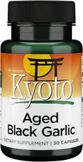 Swanson Aged Black Garlic 650 Milligrams 30 Capsules