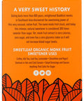 Sweetleaf Monk Fruit Organic Sweetener Granules 80 Packets