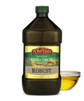 Pompeian Robust Extra Virgin Olive Oil - 101 fl oz (3 L) | First Cold Pressed Olive Oil for Cooking - Bold Taste for Pasta, Marinades, and Salad Dressings - Value Size
