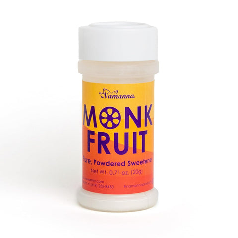 NAMANNA Pure Monk Fruit Sweetener- Zero Calorie, Zero Carb, Paleo Safe (50% Mogroside V, 70g, 1,400 Servings)