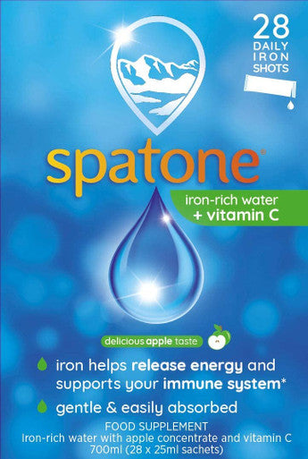 Spatone Liquid Iron with Added Apple and Vitamin C 28 sachets