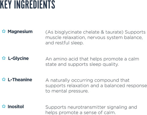 Revive Md Sleep Support Supplement For Adults Honey Lemon - Sleep Supplements With Magnesium (Glycinate) Inositol Glycine & L-Theanine - Promotes Relaxation & Sleep Health