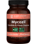 Global Healing Mycozil - Vegan Supplement Supports Detoxification for Natural Candida Cleanse, Encourages Gut and Vaginal Health and Rids of Harmful Organisms & Overgrowth, Women & Men - 120 Capsules